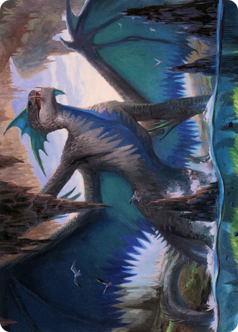 Murktide Regent Art Card [Modern Horizons 2 Art Series]