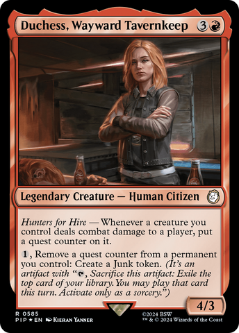 Duchess, Wayward Tavernkeep (Surge Foil) [Fallout]