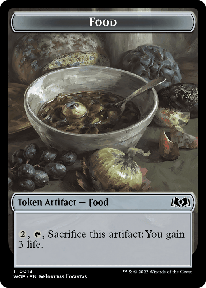 Food (0013) Token [Wilds of Eldraine Tokens]