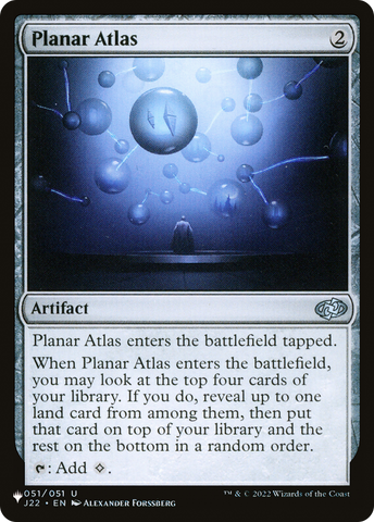 Planar Atlas [The List]