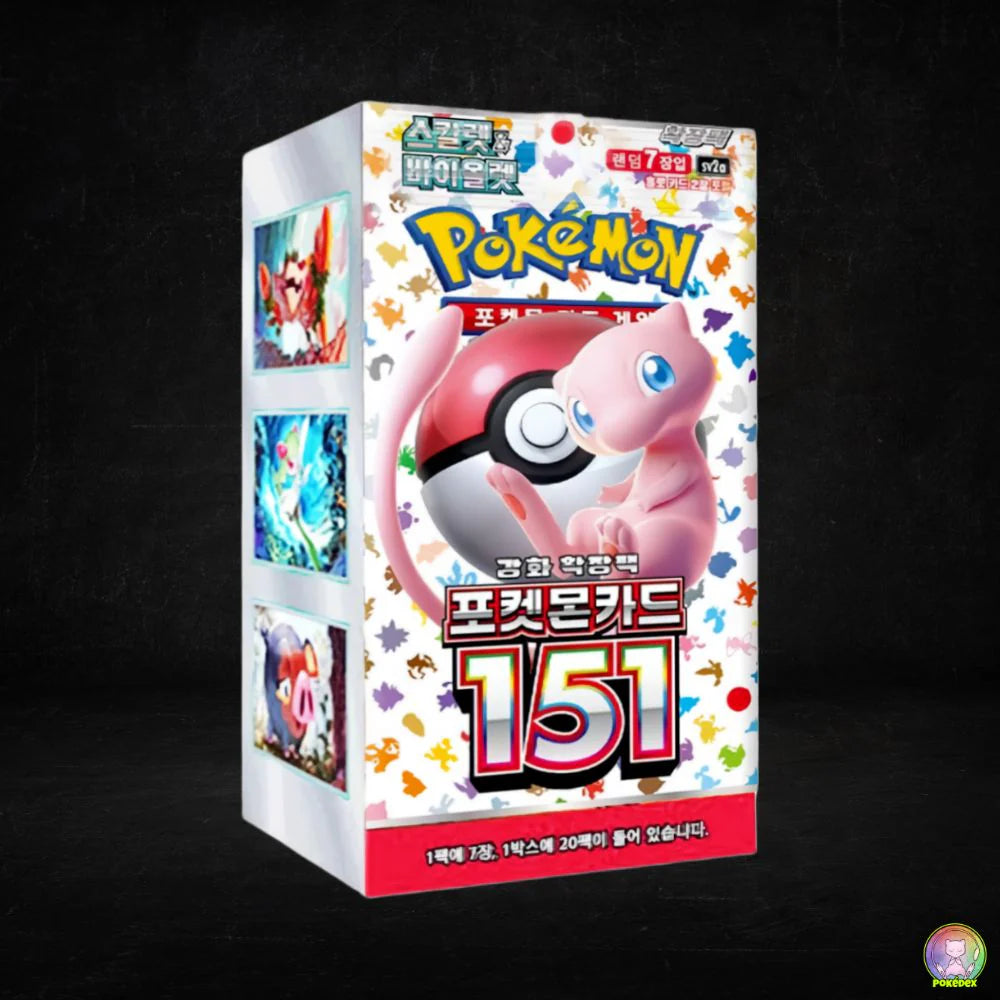 Pokemon TCG: Scarlet & Violet Pokemon 151 Booster Box (Korean)