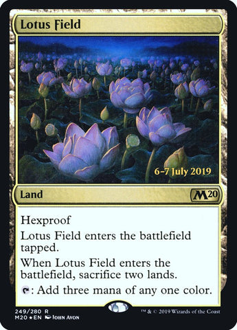 Lotus Field [Core Set 2020 Prerelease Promos]