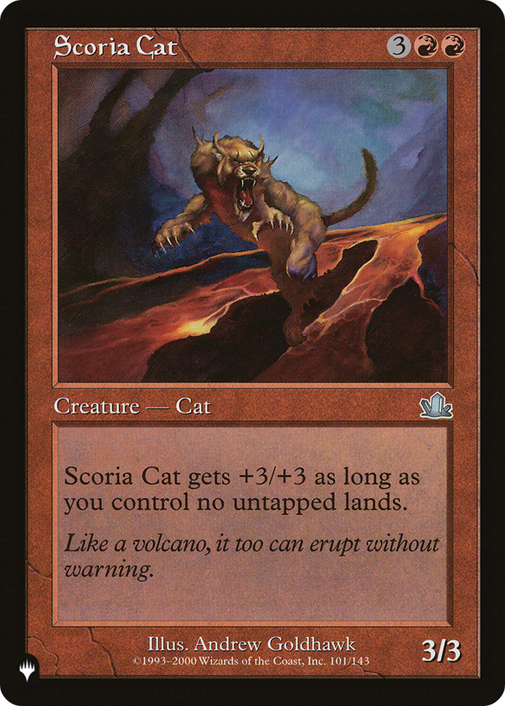 Scoria Cat [The List]