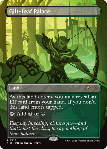 Gilt-Leaf Palace (Rainbow Foil) [Secret Lair Drop Series]