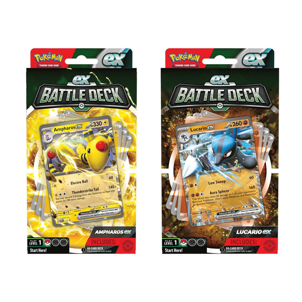Pokemon TCG - Ampharos EX/Lucario EX Battle Deck