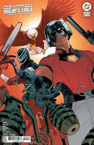 Peacemaker Presents The Vigilante Eagly Double Feature #4 (Of 5) Cover B Jeff Spokes Card Stock Variant (Mature)
