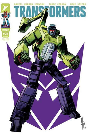 Transformers #20 2 Nd Printing Cover A Jason Howard Decepticon Cover