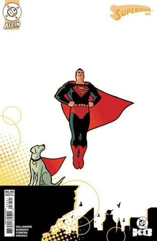Superman #32 Cover B David Aja Card Stock Variant (DC K.O.)