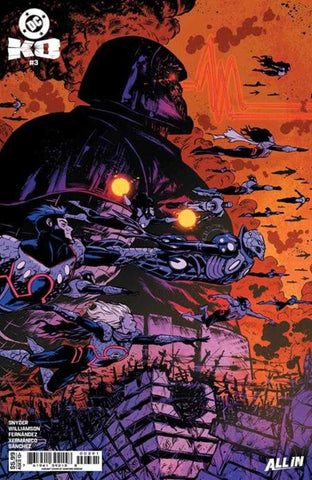 DC K.O. #3 (Of 5) Cover F Sanford Greene Darkseid Card Stock Variant