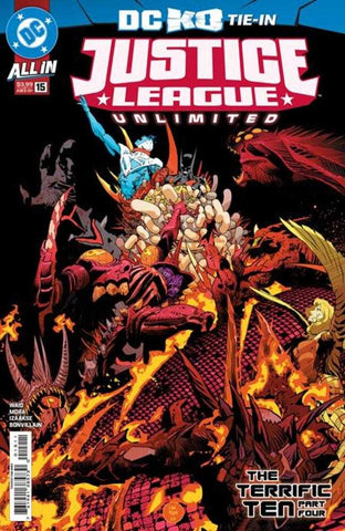 Justice League Unlimited #15 Cover A Dan Mora (DC K.O.)