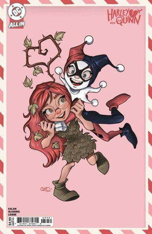 Harley Quinn #59 Cover E Chrissie Zullo Valentines Day Card Stock Variant