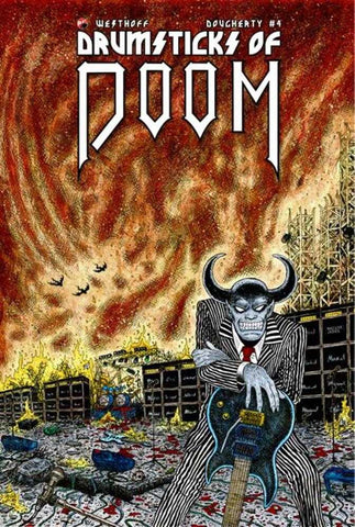 Drumsticks Of Doom #4 (Of 4) Cover A Ryan Vella 