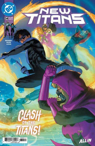New Titans #34 Cover A Taurin Clarke