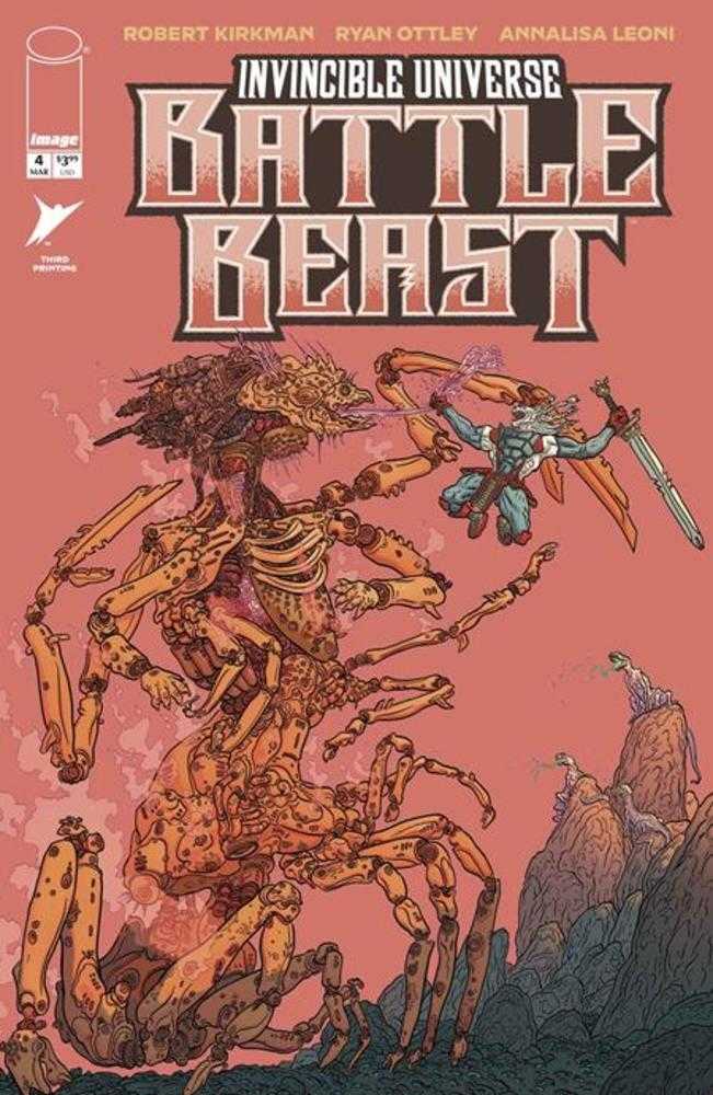 Invincible Universe Battle Beast #4 3rd Printing