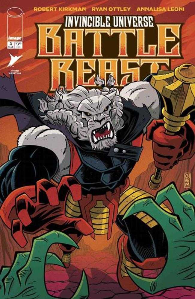 Invincible Universe Battle Beast #3 3rd Printing