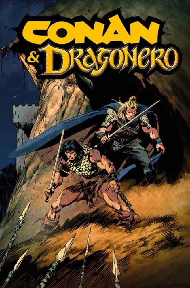 Conan And Dragonero #1 (Of 7) Cover C Roberto De La Torre Foil Variant (Mature)