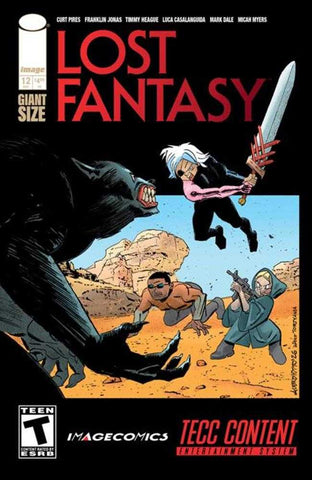 Lost Fantasy #12 Cover B Alex Diotto Variant