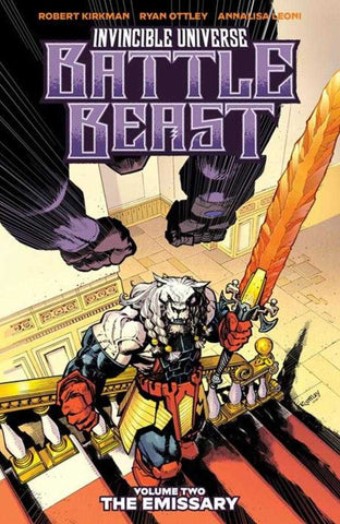 Invincible Universe Battle Beast TPB Volume 02 Ryan Ottley & Annalisa Leoni Cover