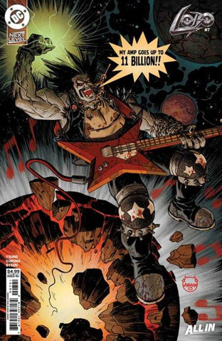 Lobo #7 Cover B Dave Johnson Card Stock Variant