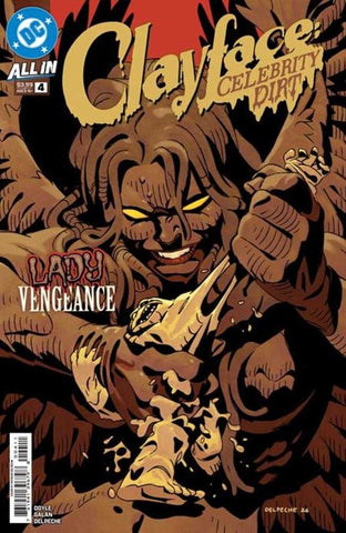 Clayface Celebrity Dirt #4 (Of 6) Cover A Patrico Delpeche