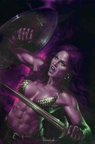Red Sonja She Devil With A Sword #5 Cover L Inc 1:7 Lucio Parrillo Ultraviolet Full Art Variant