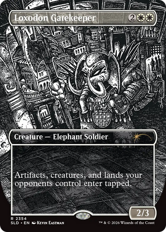 Loxodon Gatekeeper (2354) [Secret Lair Drop Series]