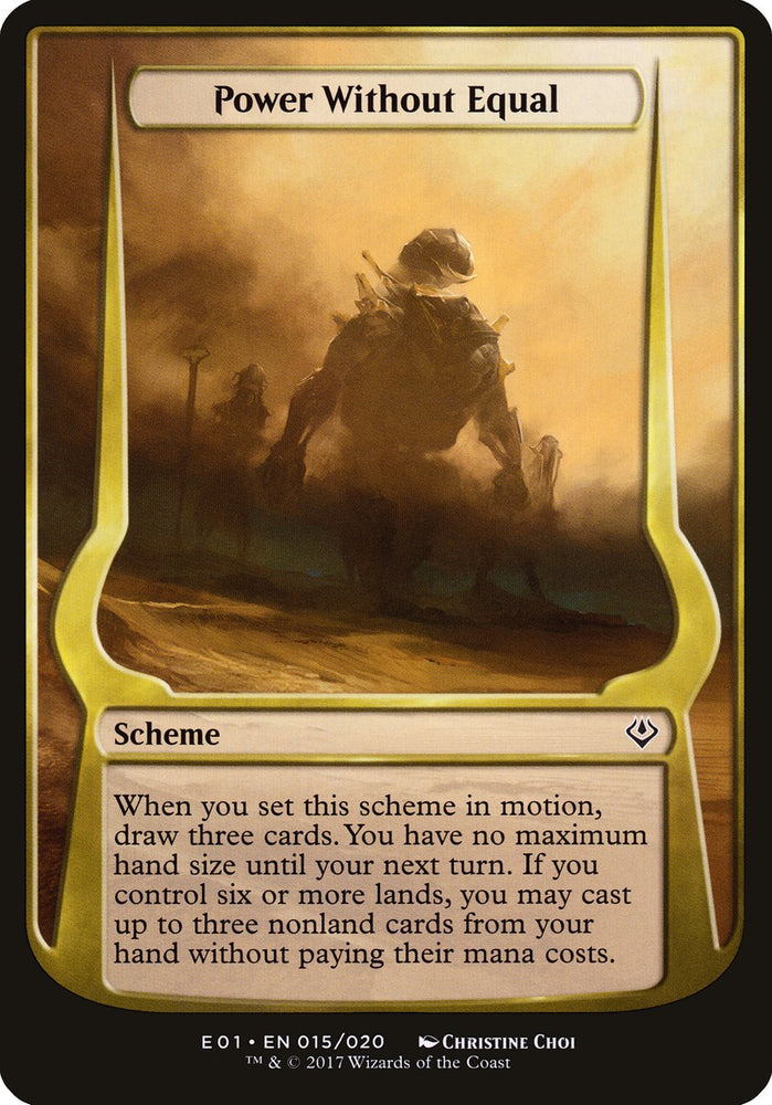 Power Without Equal (Schemes) [Archenemy: Nicol Bolas Schemes]