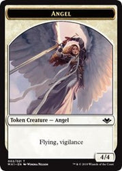 Angel (002) // Bird (003) Double-Sided Token [Modern Horizons Tokens]