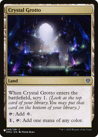 Crystal Grotto [The List]