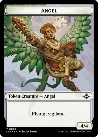 Angel Token [The Lost Caverns of Ixalan Tokens]