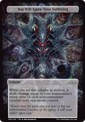 You Will Know True Suffering (Full Art) [Duskmourn: Archenemy]