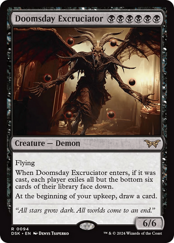 Doomsday Excruciator [Duskmourn: House of Horror]