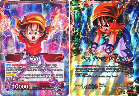 Pan // Pan, Ready to Fight (BT3-001) [Cross Worlds]