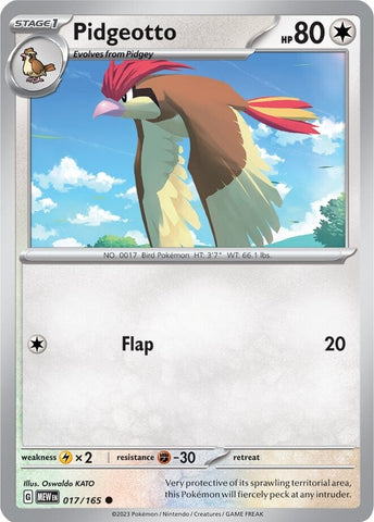 Pidgeotto (017/165) [Scarlet & Violet 151]