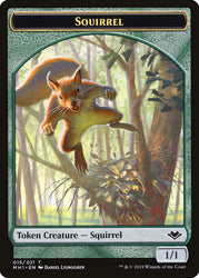 Goblin (010) // Squirrel (015) Double-Sided Token [Modern Horizons Tokens]