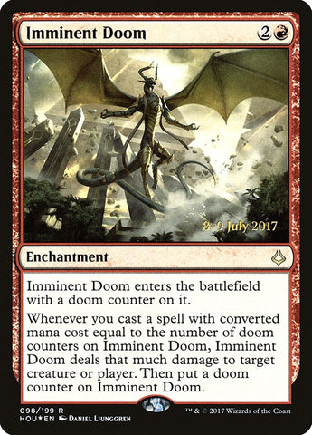 Imminent Doom [Hour of Devastation Prerelease Promos]