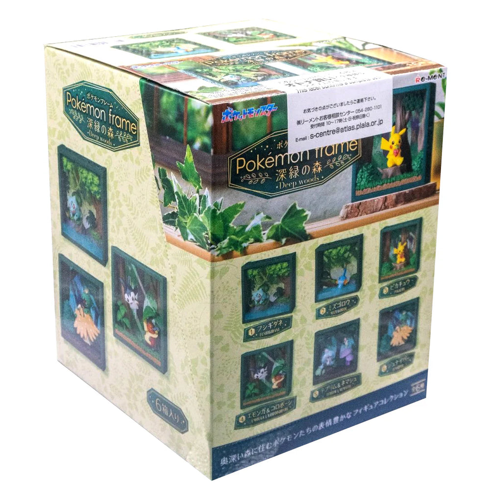 Rement Pokemon Frame Deep Woods Blind Box - Re-ment