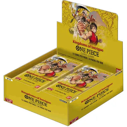 One Piece Card Game - Kingdoms of Intrigue Booster Box - OP-04