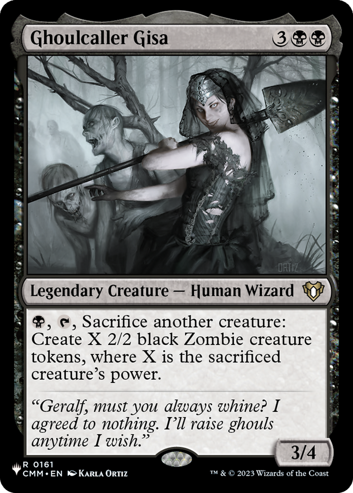 Ghoulcaller Gisa [The List]