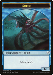 Soldier // Squid Double-Sided Token [Commander 2016 Tokens]