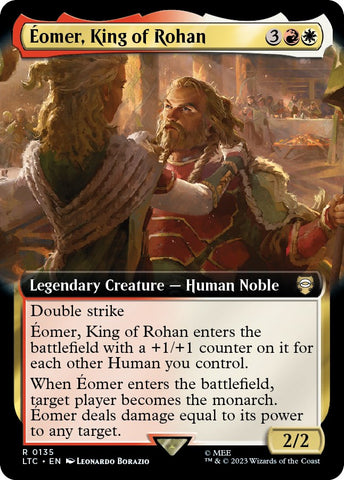 Eomer, King of Rohan (Extended Art) [The Lord of the Rings: Tales of Middle-Earth Commander]