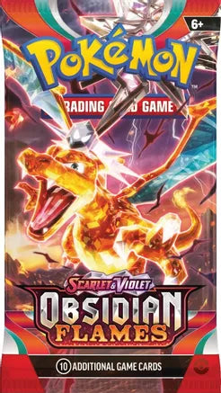 Pokémon TCG: Obsidian Flames Booster Pack - SV03: Scarlet & Violet Obsidian Flames (SV03)