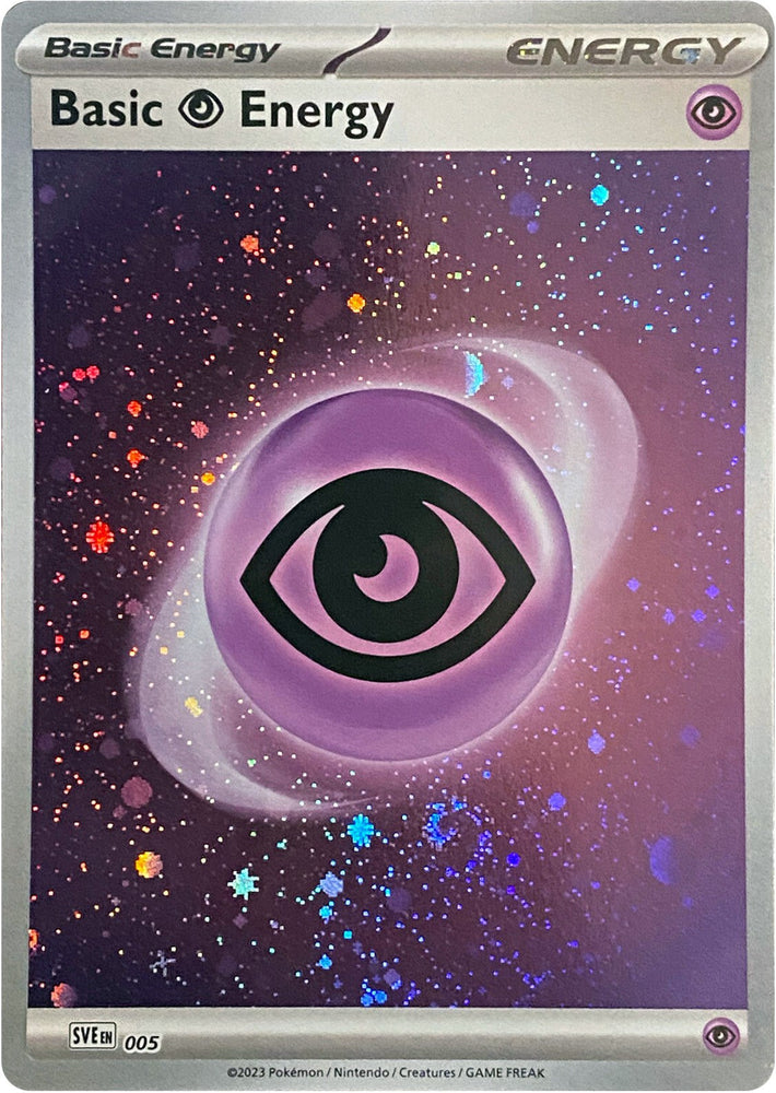 Basic Psychic Energy (005) (Cosmos Holo) [Scarlet & Violet: Base Set]