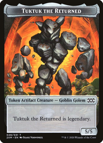 Eldrazi Spawn // Tuktuk the Returned Double-Sided Token [Double Masters Tokens]