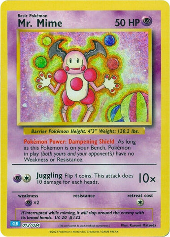 Mr. Mime [Trading Card Game Classic]