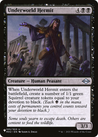 Underworld Hermit [The List]