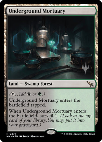 Underground Mortuary (Promo Pack) [Murders at Karlov Manor Promos]