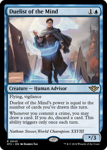 Duelist of the Mind (Promo Pack) [Outlaws of Thunder Junction Promos]