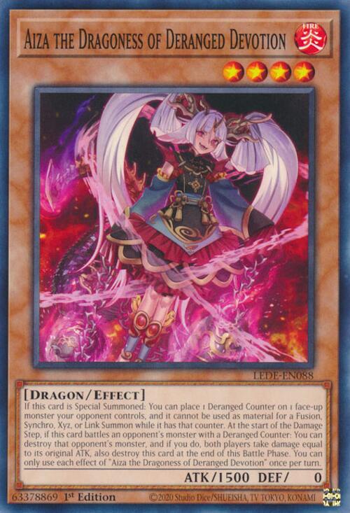 Aiza the Dragoness of Deranged Devotion [LEDE-EN088] Common