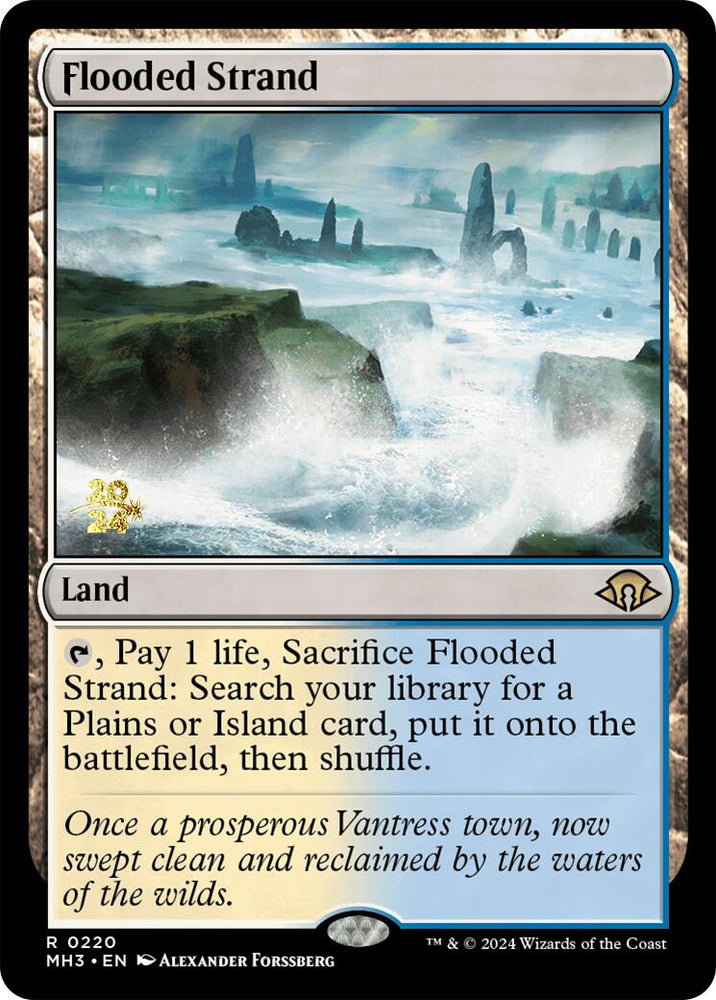 Flooded Strand [Modern Horizons 3 Prerelease Promos]